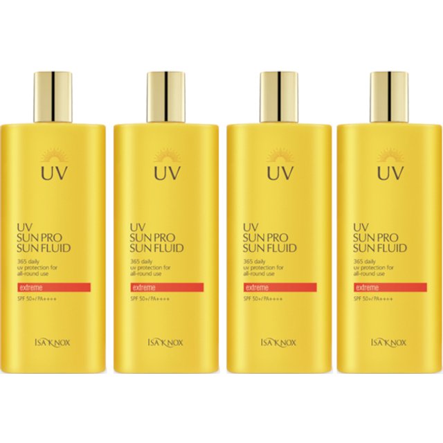 ISA KNOX - UV Sun Pro 365 Daily Extreme Sun Fluid SPF50+ PA++++ - 70g (4ea) Set