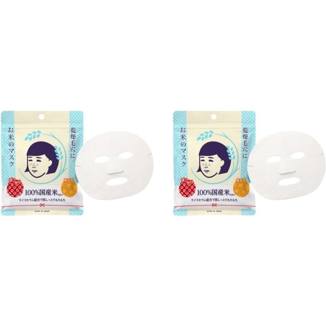 Ishizawa-Lab - Nadeshiko - Keana Pore Care Rice Mask - 10pc (2ea) Set