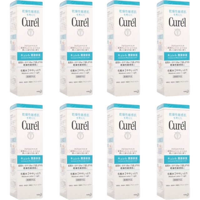 Kao - Curel - Intensive Moisture Care Moisture Lotion - 150ml - I Light (8ea) Set