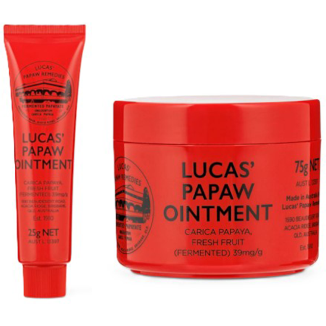 LUCAS' PAPAW REMEDIES - Papaw Ointment - 25g + 75g Set