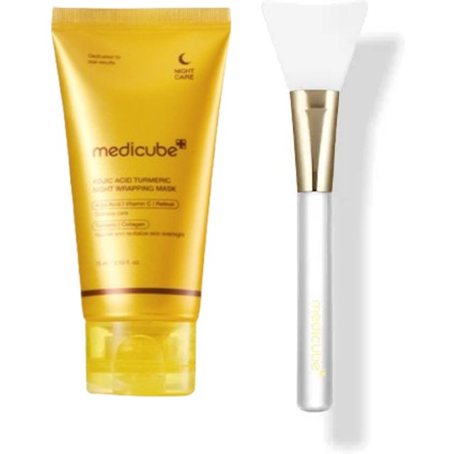 medicube - Kojic Acid Turmeric Night with Brush Set