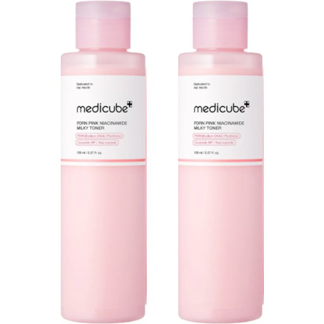 medicube - PDRN Pink Niacinamide Milky Toner - 150ml (2ea) Set