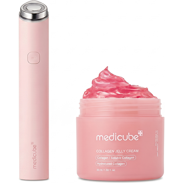 medicube - Booster Pro Mini Plus Essential Set - Pink