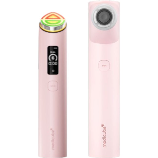medicube - New Generation Signature Booster and Firming Booster Set - Pink