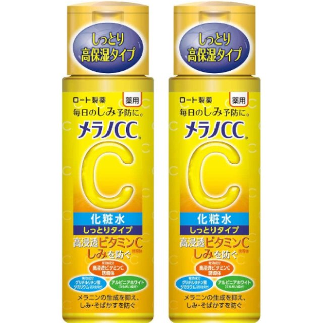 Rohto Mentholatum - Melano CC Brightening Lotion (Japan Version) - Rich - 170ml (2ea) Set