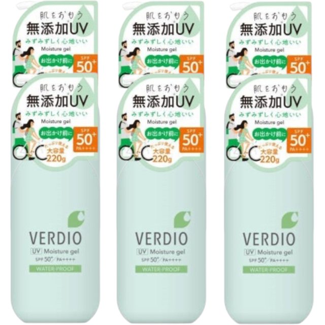 OMI - Verdio UV Moisture Gel Water Proof SPF50+ PA++++ - 220g (6ea) Set