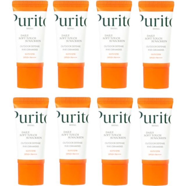 Purito SEOUL - Daily Soft Touch Sunscreen SPF50+ PA++++ - 15ml (8ea) Set