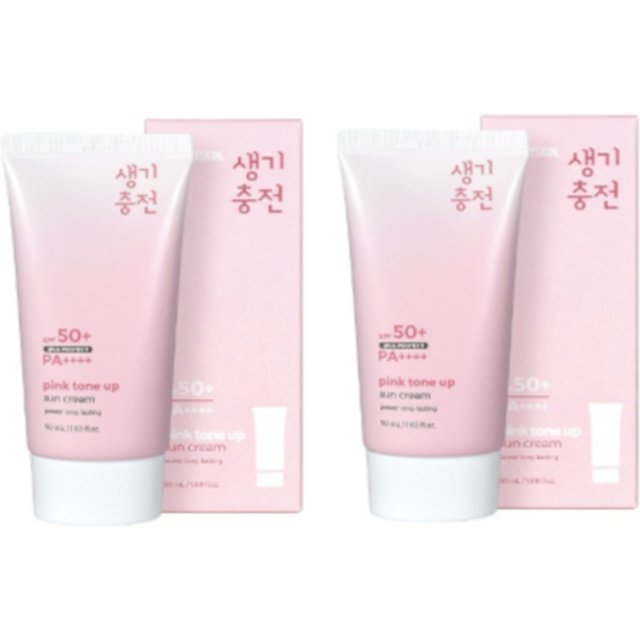 PRETTYSKIN - Pink Tone Up Sun Cream SPF50+ PA++++ - 50ml (2ea) Set