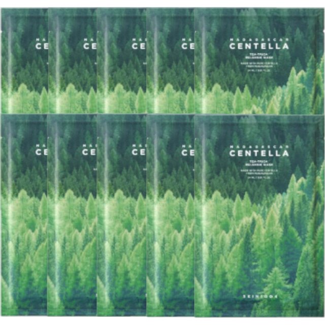 SKIN1004 - Madagascar Centella Tea-Trica Relaxing Mask 10ea Set
