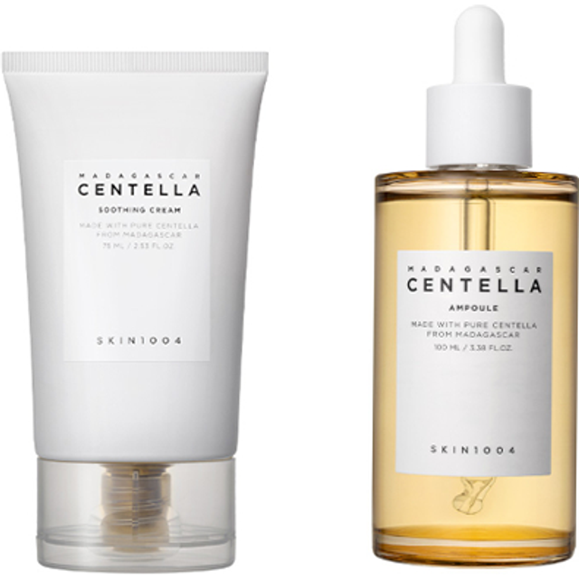 SKIN1004 - Madagascar Centella Ampoule - 100ml (1ea) + Madagascar Centella Soothing Cream - 75ml (1ea) Set