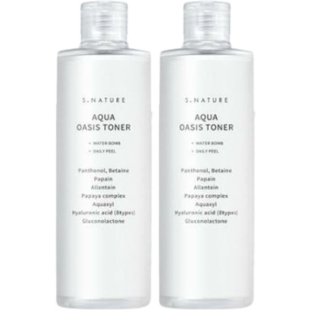 S.NATURE - Aqua Oasis Toner - 300ml (2ea) Set