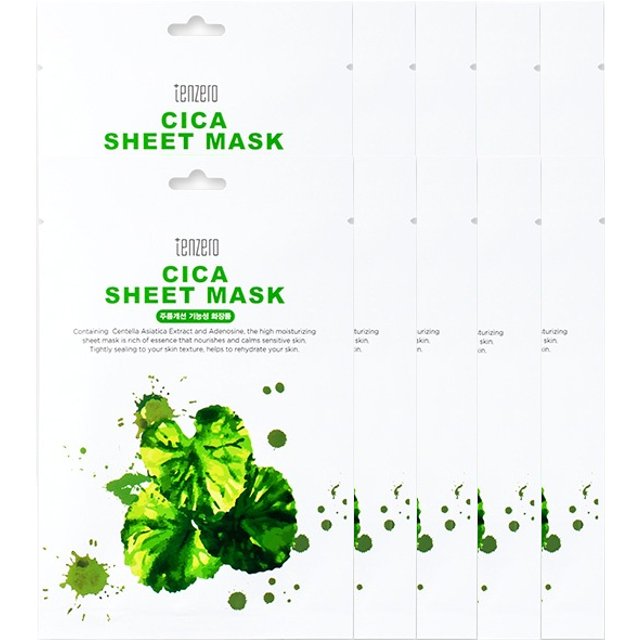 tenzero - Cica Sheet Mask - 10ea Set