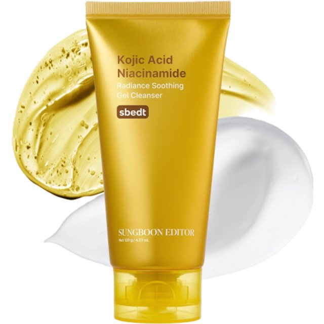 SUNGBOON EDITOR - Kojic Acid Niacinamide Radiance Soothing Gel Cleanser - 120g