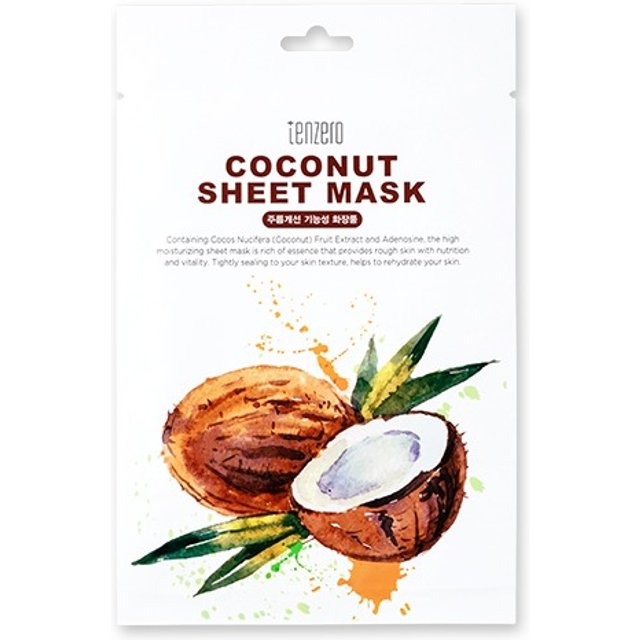 tenzero - Coconut Sheet Mask - 1pc