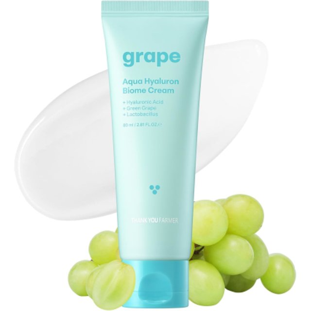 THANK YOU FARMER - Grape Aqua Hyaluron Biome Cream - 80ml