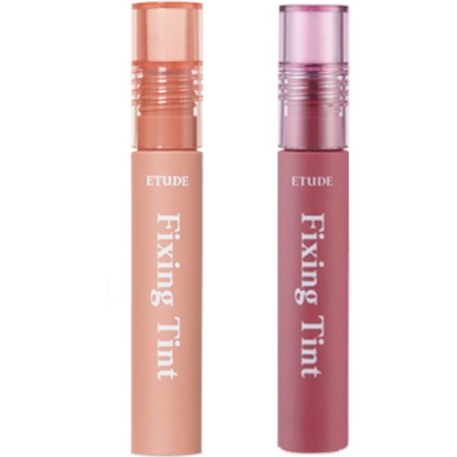 ETUDE - Mask Proof Fixing Tint - 4g - 04 Ginger Milktea (1ea) + 07 Cranberry Plum (1ea) Set