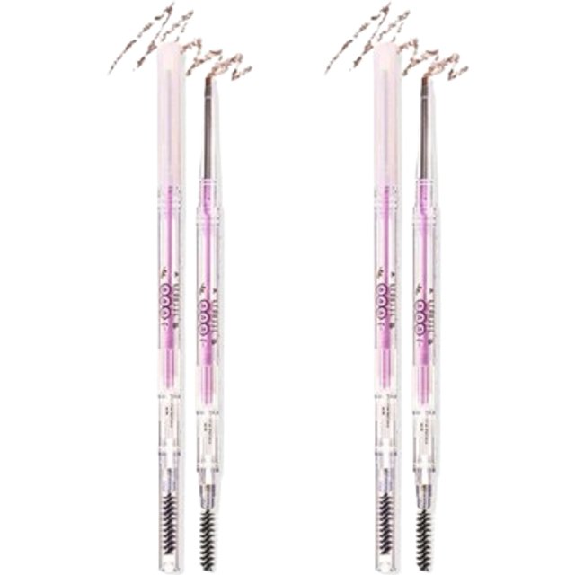 Flortte - My Beautiful Password Eyebrow Pencil - 0.05g - M1 Medium Brown (2ea) Set