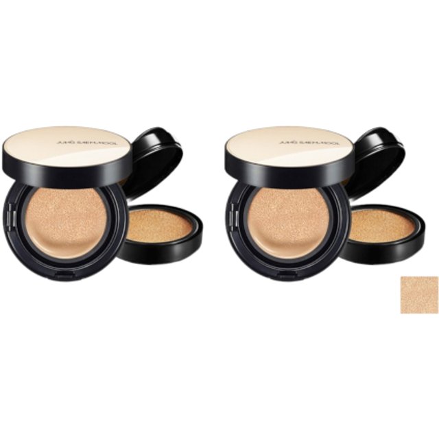 JUNG SAEM MOOL - Essential Skin Nuder Cushion - 14g+14g - Light (2ea) Set