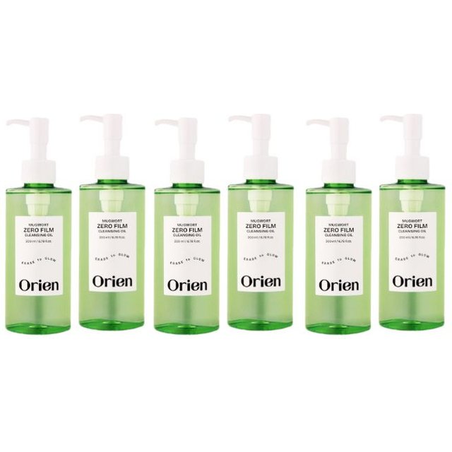 Orien - Mugwort Zero Film Cleansing Oil - 200ml (6ea) Set