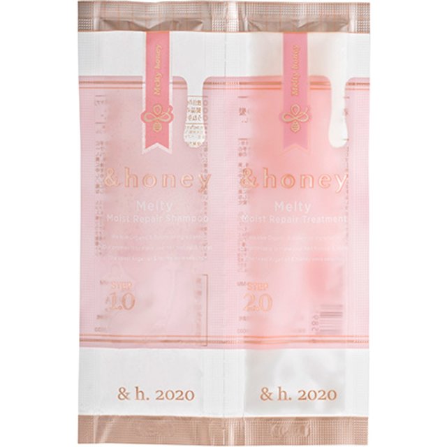 ViCREA - & honey Melty Moist Repair Shampoo & Treatment Trial Set - 10ml+10g
