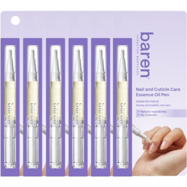 Baren - Nail & Cuticle Repair Essential Oil Pen - 2ml (6ea) Set