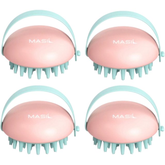 Masil - Head Cleansing Massage Brush - 4pc Set