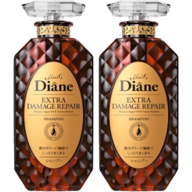 NatureLab - Moist Diane Perfect Beauty Extra Damage Repair Shampoo - 450ml (2ea) Set"