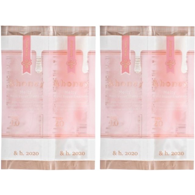 ViCREA - & honey Melty Moist Repair Shampoo & Treatment Trial Set - 10ml+10g - (2ea) Set