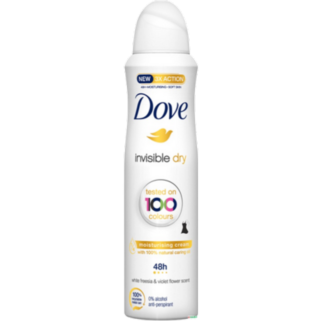 Dove Clear Finish Invisible Dry Deo Spray 150ml