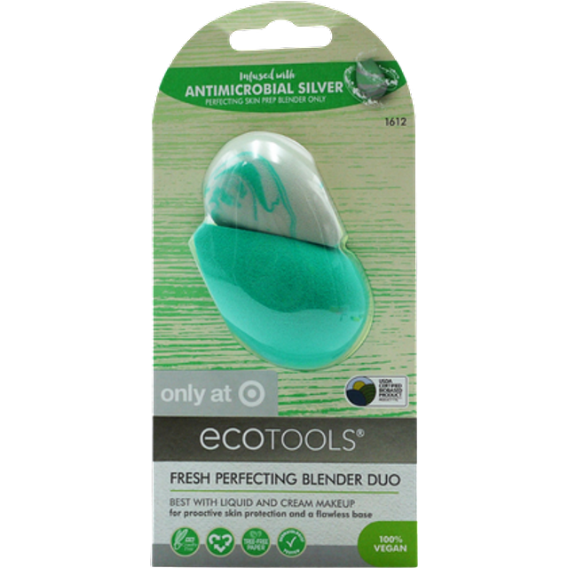 EcoTools Fresh Perfecting Blender Duo Makeup Sponges – 2 Pcs