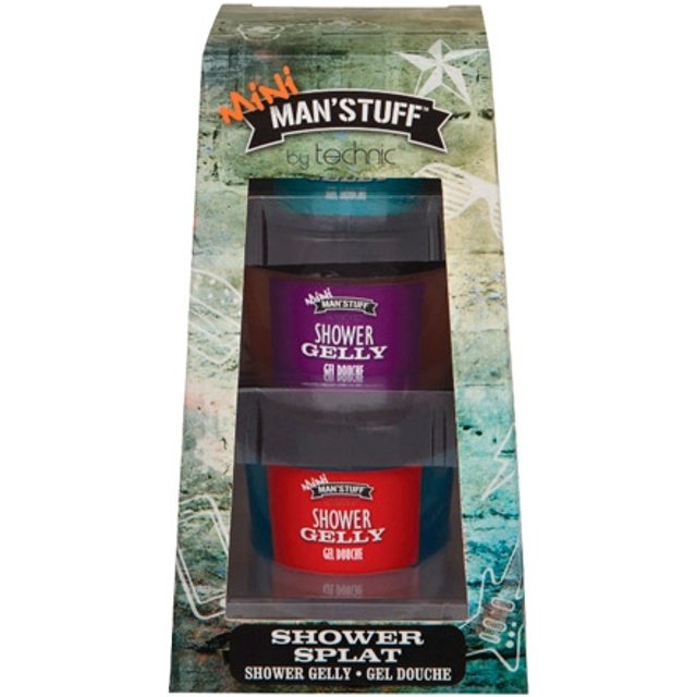 Man'Stuff Mini Shower Splat Shower Gelly - 3 pcs
