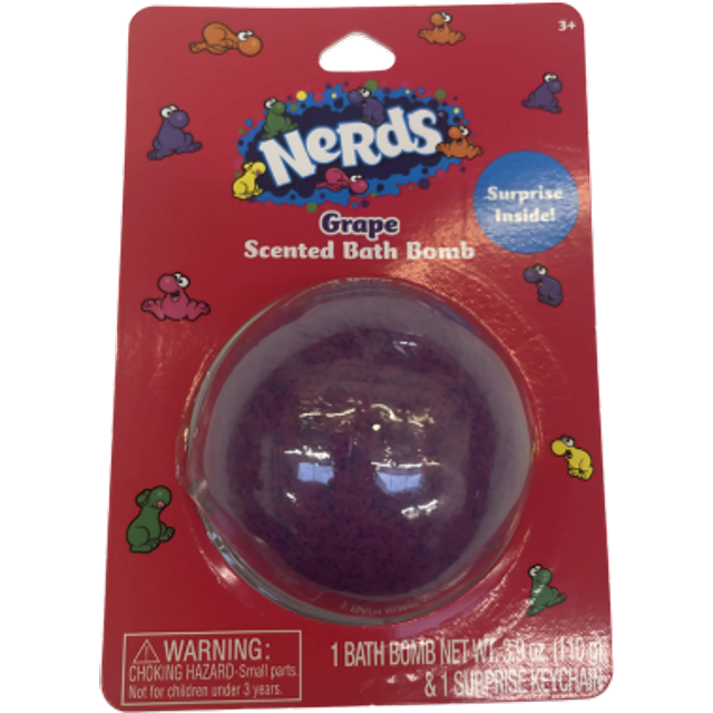 Nerds Grape Bath Bomb - 1 piece.