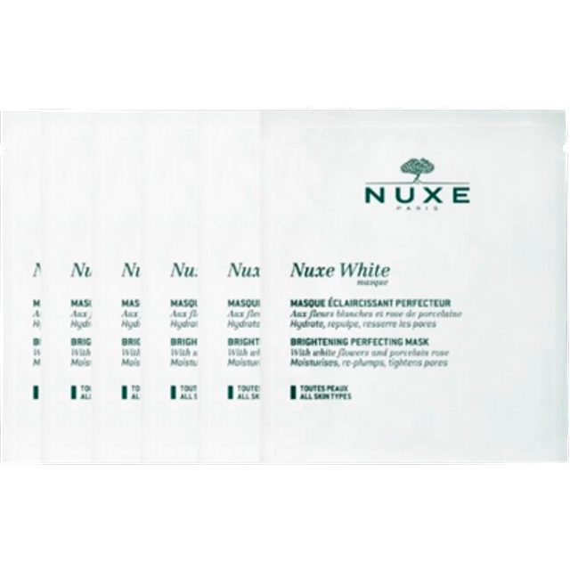 Nuxe White Brightening Perfecting Face Mask - 6 pcs