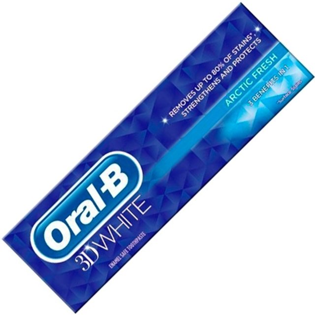 Oral-B 3D White Arctic Fresh Toothpaste - 75ml