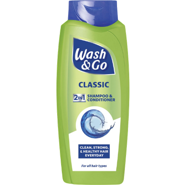 Wash & Go Classic 2-in-1 Shampoo & Conditioner - 700 ml
