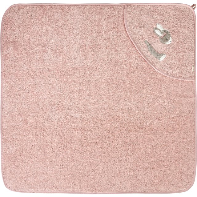 Sterntaler Kapuzenbadetuch 80x80 cm rosa