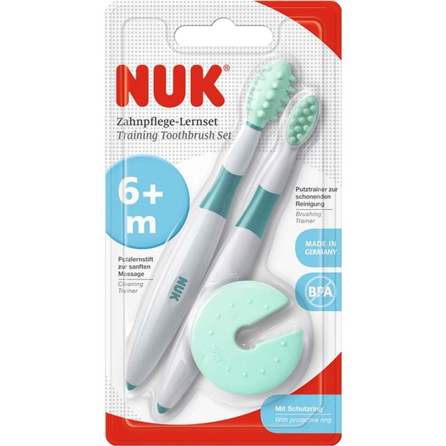 Nuk 2-tlg. Lern-Zahnbürste