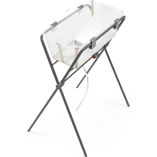 Stokke® Flexibath Badewanne inkl. Badewannensitz Newborn Support und Badewannenständer