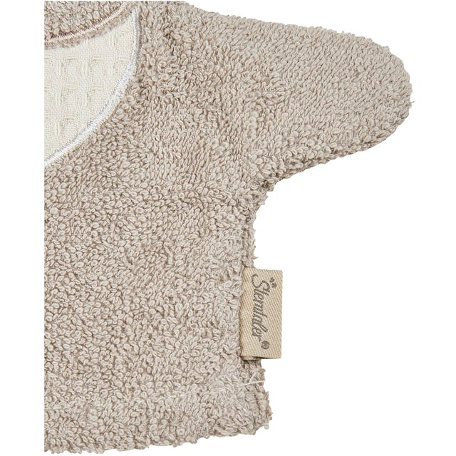 Sterntaler Waschhandschuh braun