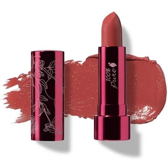 Pomegranate Oil Moisture Lipstick + Fruit Pigments - Foxglove - Lippenstift