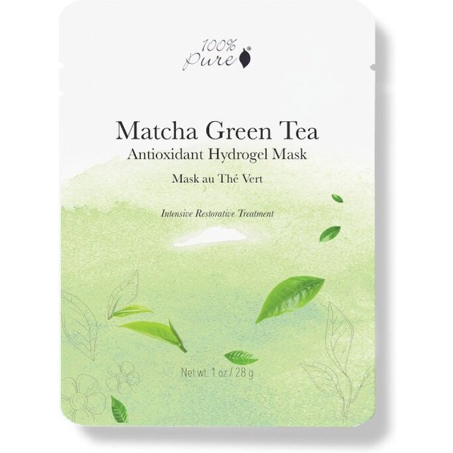 Matcha Green Tea Antioxidant Hydrogel Mask - Gesichtsmaske