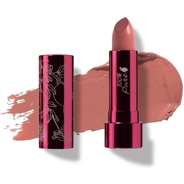 Pomegranate Oil Moisture Lipstick + Fruit Pigments - Peony - Lippenstift