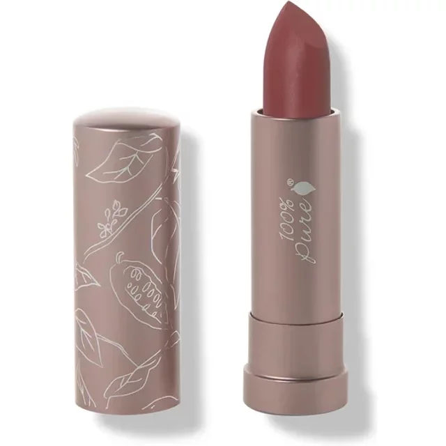 Cocoa Butter Matte Lipstick + Fruit Pigments - Savanna - Lippenstift