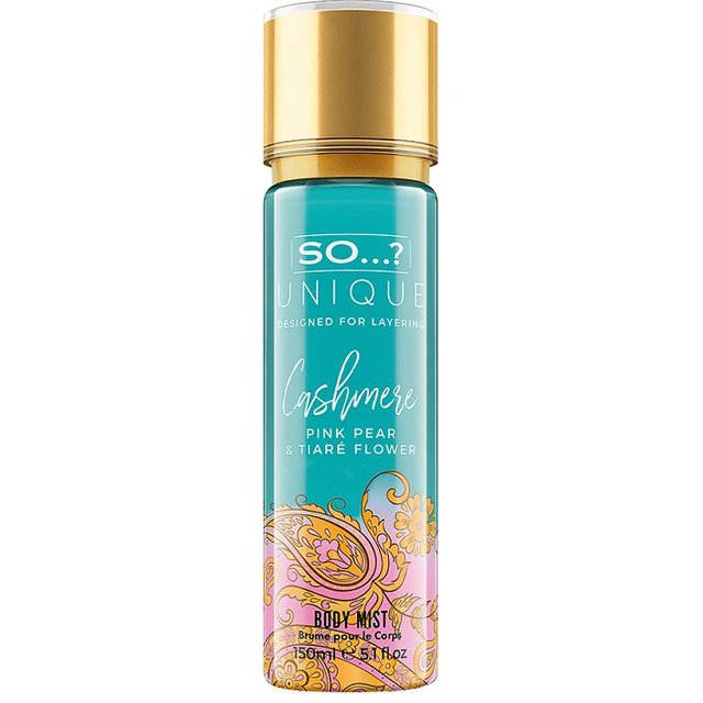 So unique cashmere body mist