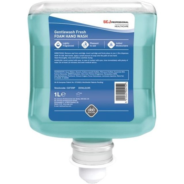 SCJP 1 Litre Foaming Soap Refills (Case of 6)