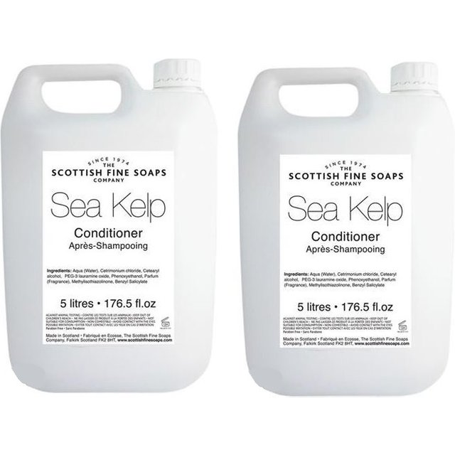 Scottish Fine Soaps Sea Kelp 5 Litre Hair Conditioner Refill (Case of 2)