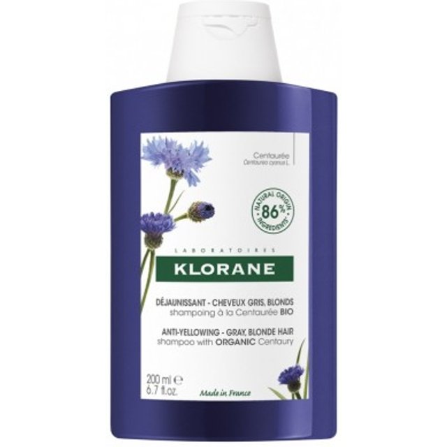 Klorane Champú Anti Amarilleo Centaurea 200 ml