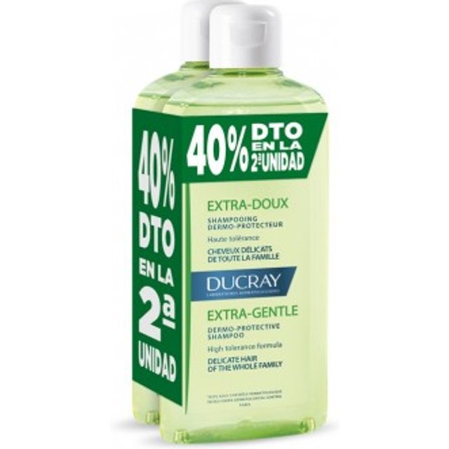 Ducray Champú Equilibrante Dermoprotector 400ml + 400ml