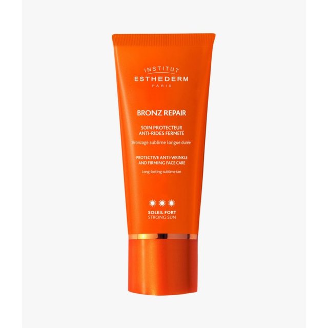 Esthederm Bronz Repair Sunkissed Crema Facial Antiarrugas con Color Sol Moderado 50 ml