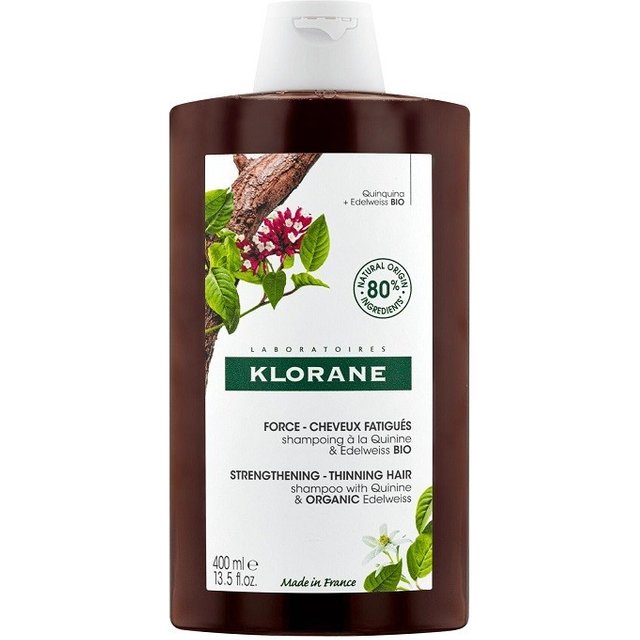 Klorane Champú a la Quinina Edelweiss Bio 400 ml